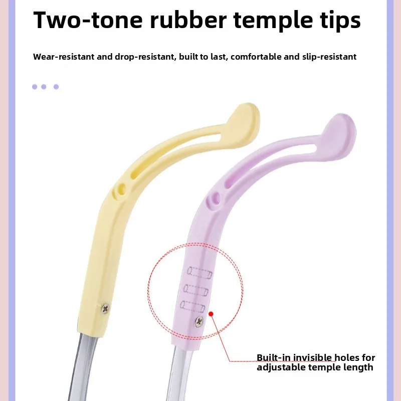 CLLOIO التيارات الملونة تنوعا قابل للتعديل سيليكون الأطفال النظارات الطبية مكافحة الضوء الأزرق TR90 نظارات قصر النظر المستديرة #5