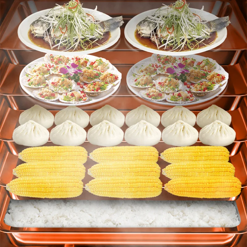 スチームライスキャビネット商業ガス電気ウォーマー調理器ボックス全自動ホット販売プロフェッショナルホテル高品質マシン