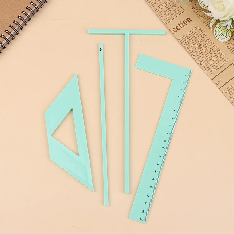 

Bookbinding Easy Scrapbooking Tool Plastic Positioner Ruler For Efficient Production Convenient Binding Device For Handbook