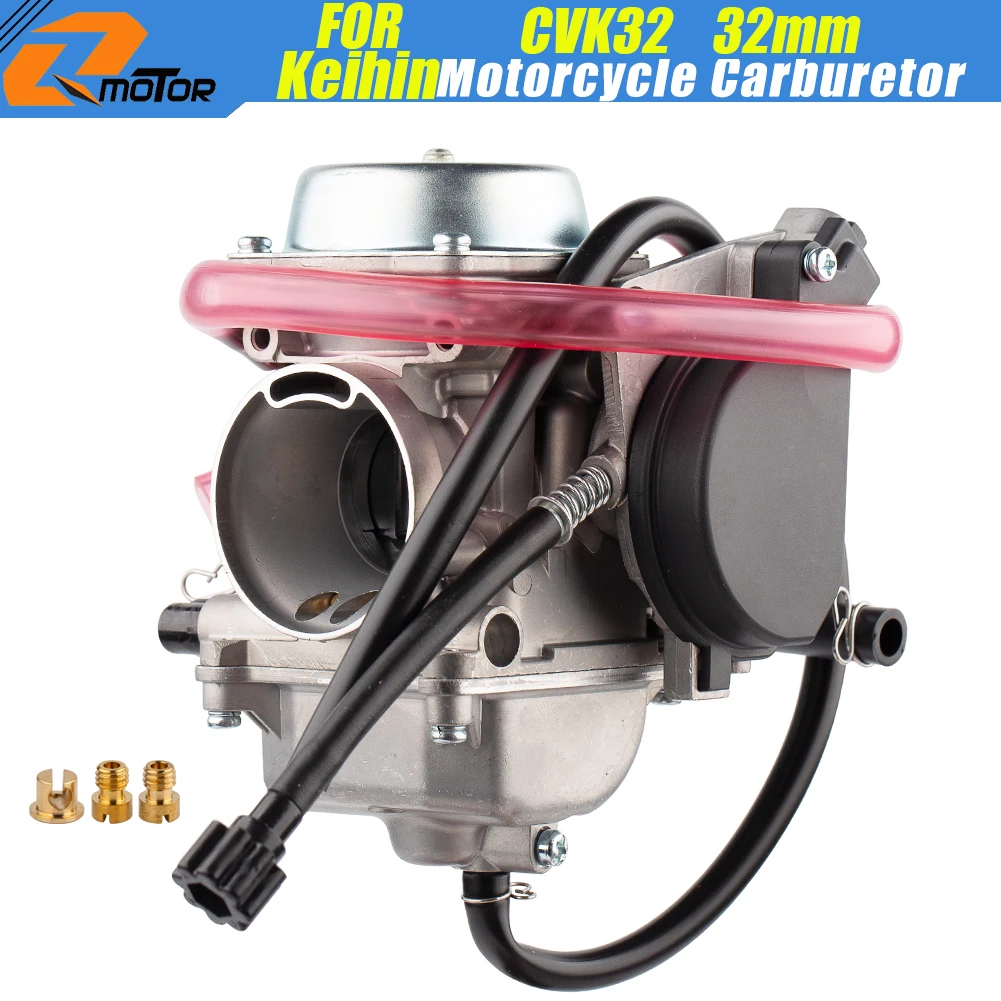 

CVK 32mm Carburetor For Keihin CVK32 Carb For Arctic Cat 250 2002-2005 Cat 300 2001-2005 DVX UTILUTY ALTERRA 08-22 300cc ATV UTV