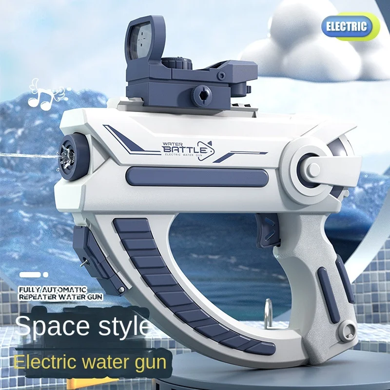 Electric Automatic Water Storage Gun Portable, Summer Beach Outdoor Fighting Water gun Electric, Children\'s Games Fantasy toys