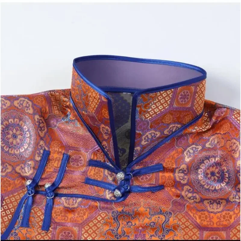 몽골 환영 에티켓 여성 민족 스타일 의류 남성과 여성