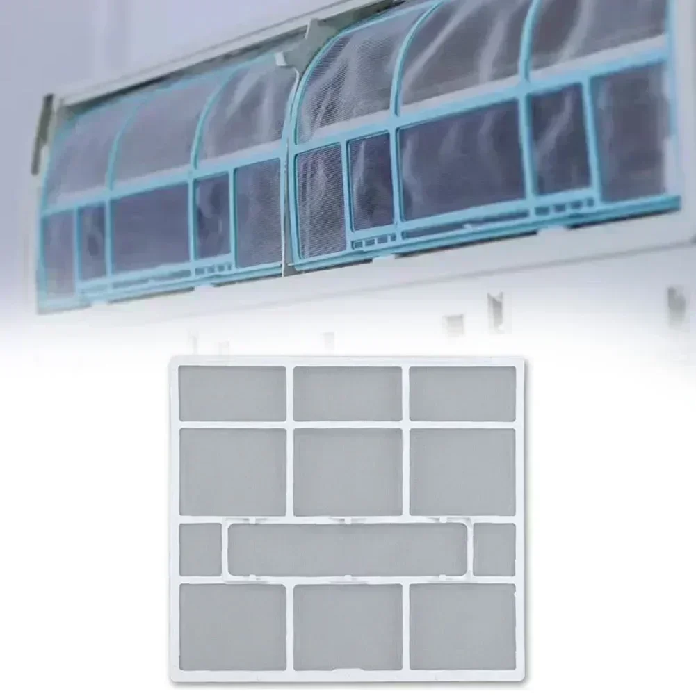 

Пластиковый фильтр кондиционера для внутренних блоков переменного тока, подвесной пылезащитный экран для предотвращения накопления пыли и обслуживания эффективности