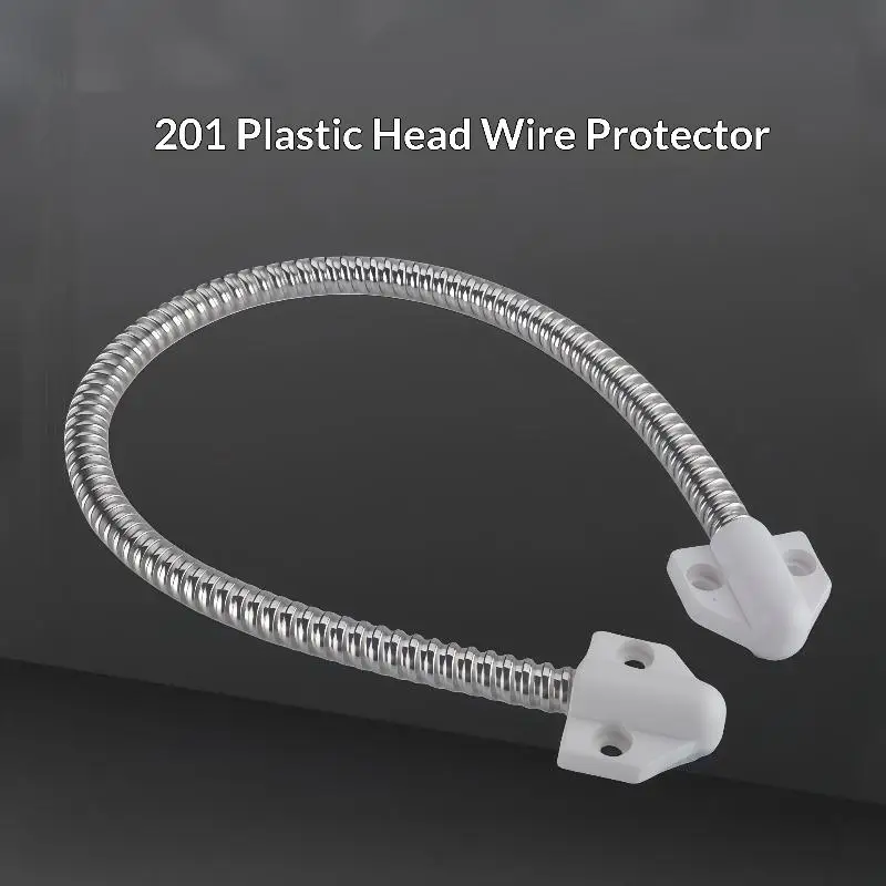 20/30CM Door Loop Cable Protector Door Window Anti-pinch Wire Protector For Access Control Home Wiring Installation Renovation