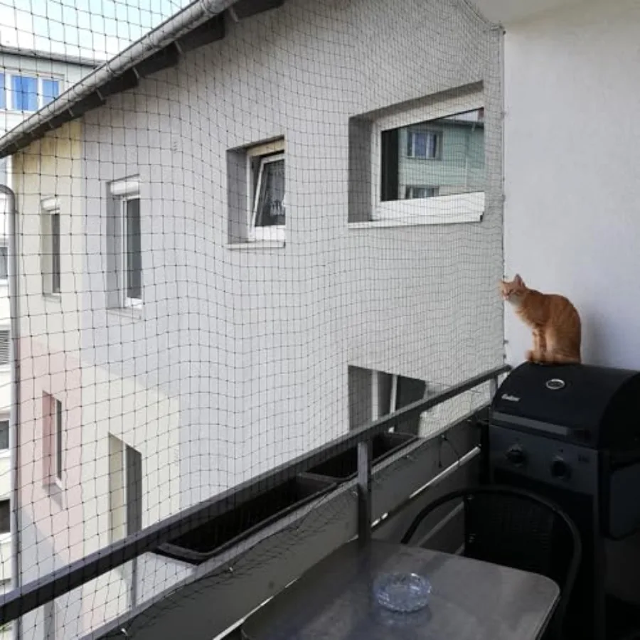 

Cat Netting Balcony Wire-reinforced Cat Net Bite and Tear-resistant UV and Weather-resistant Balcony Cat Anti-Fall Netting for