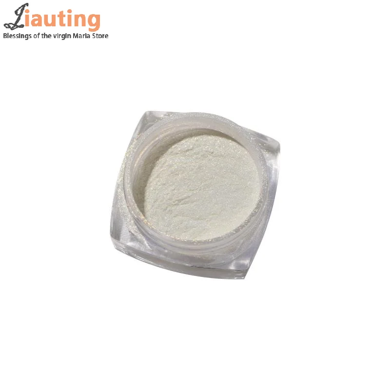 문라이트 펄 매직 미러 파우더 오로라 네일 파우더 글리터 더스트 크롬 네일 아트 데코레이션 페인팅 도구 매니큐어 살롱 DIY