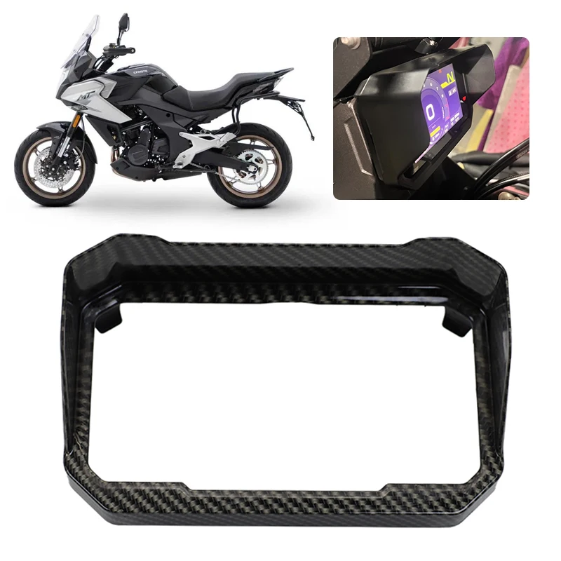NEUE Carbon Sonnenblende Instrument Hut Fit Für CFMOTO 700MT MT700 2024 2025 Motorrad Abdeckung Schutz Teile