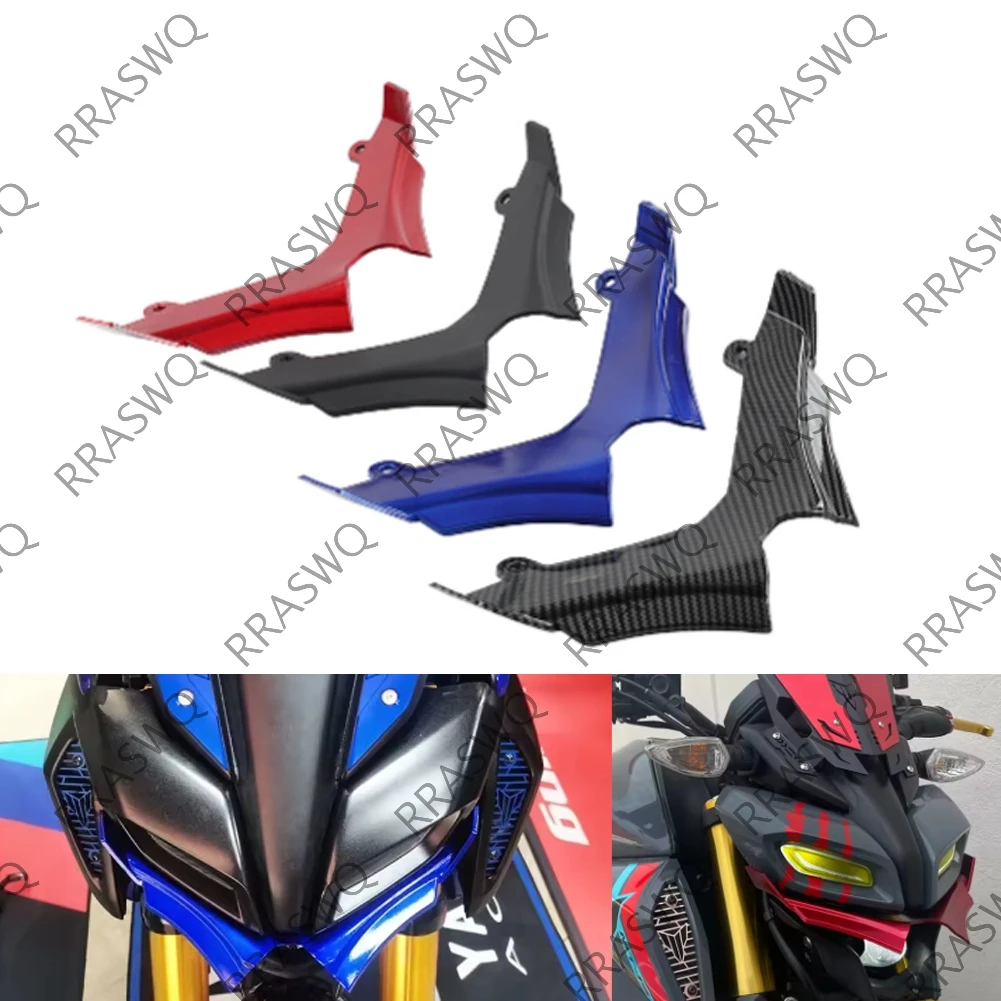 Motorcycle Front Fairing Winglets Aerodynamic Wing Spoiler For YAMAHA MT-15 2019-2021 MT-125 2020 2021 2022