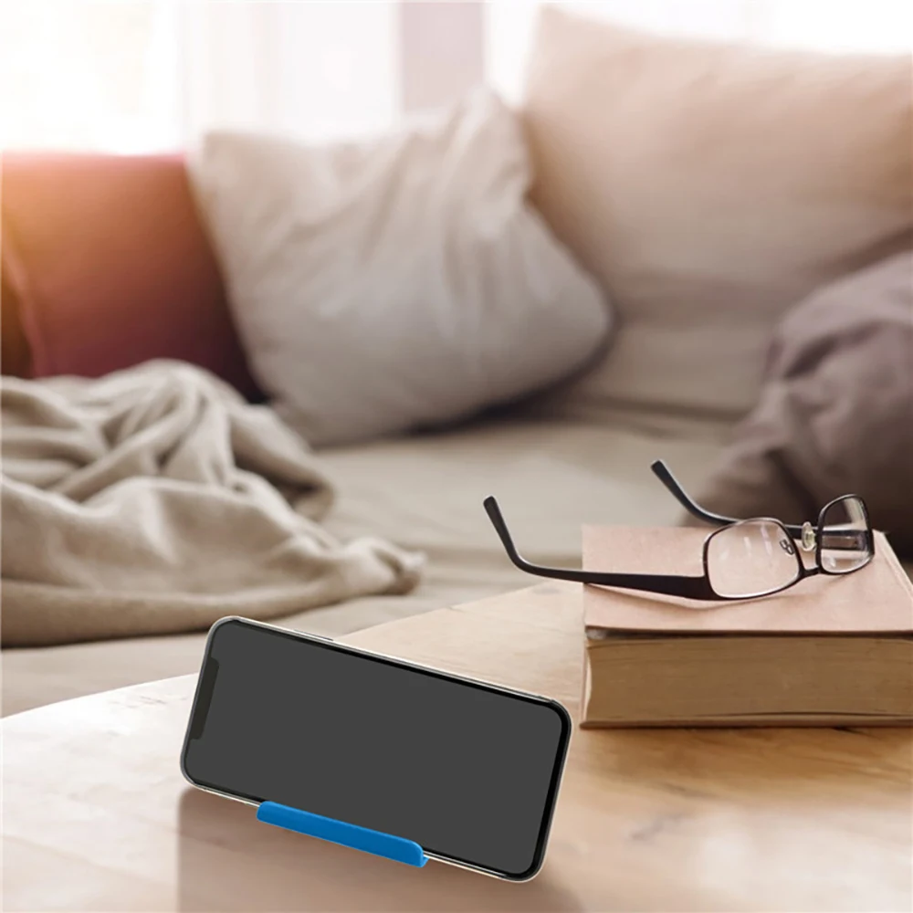 Mini Portable Kitchen Phone Holder Universal Movable Mini Lazy Bracket Fashion Convenience Cellphone Tablet Mount Plastic Stand