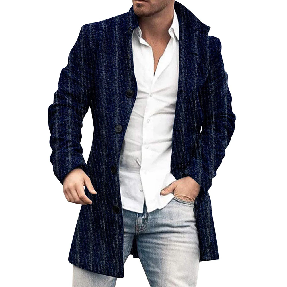 

Stylish Coat Cardigan Cardigan Casual Style Long Jacket Long Sleeve Mens Mid Length Outwear Overcoat Print Autumn