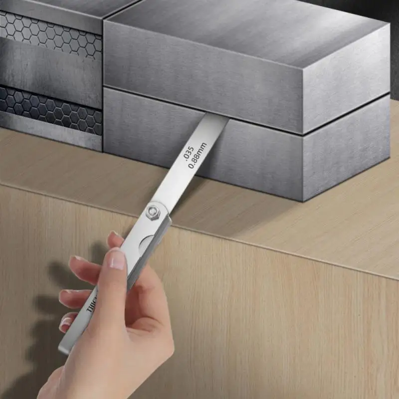 محسّ احترافي ges ، شفرات مترية ، مقياس عالمي للسمك ، دقة عالية للفجوات ، ملحقات قياس ، تقاس ، من من من من الخارج ، 32