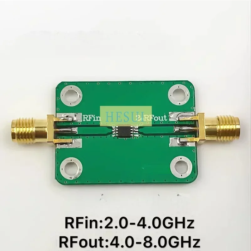 Rf microwave frequency multiplier RFin: 2.0-4.0GHz, RFout: 4.0-8.0GHz