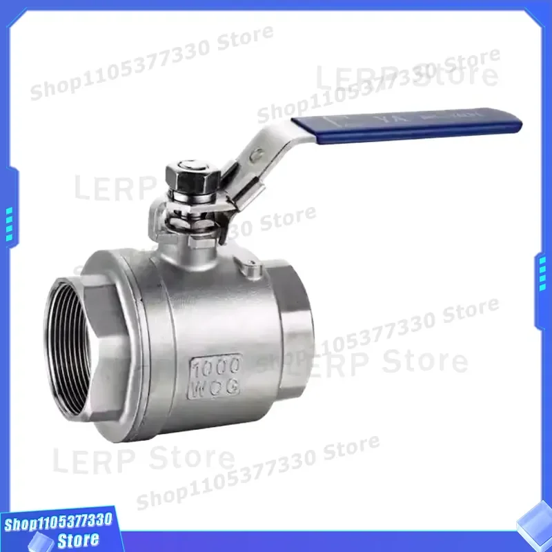 DN25 Brass Ball Valve 2 Way Manual Internal Thread 600WOG Water Pipe Fitting OEM Customizable for Plumbing Systems Industrial