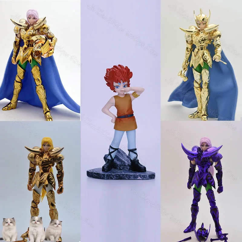 

In Stock Jm.mst Saint Saint Seiya Mythical Cloth Exm/Ex Metal Aries Mu Metal Angle 24K/OCE/Dark Golden Zodac Knight