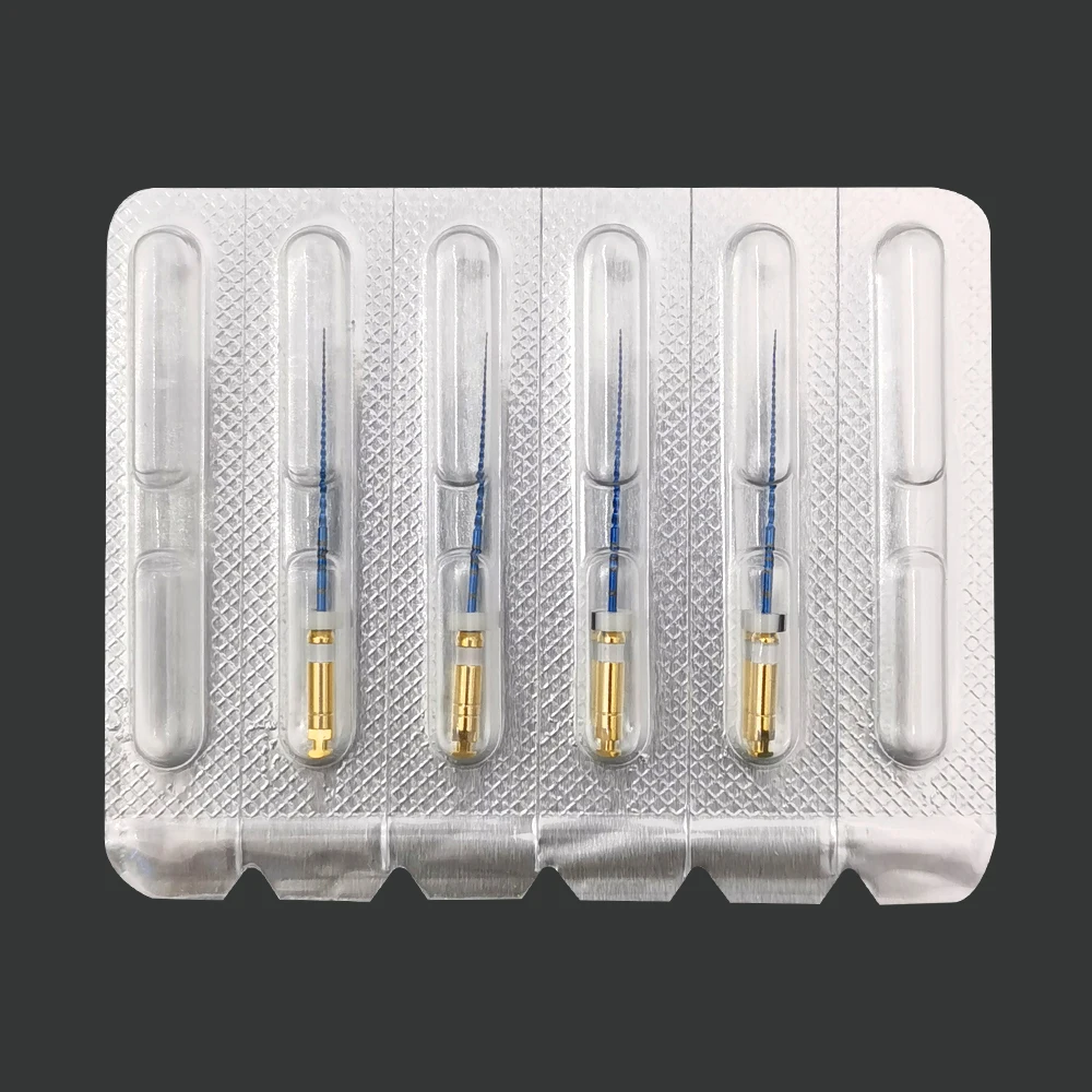 4 teile/paket Dental S Blau II NITI Rotary Dateien Wärme Aktivierung 17/10 15/03 20/04 25/04 endo Datei Zahnmedizin Endodontie CE Aprroval – Detail 3
