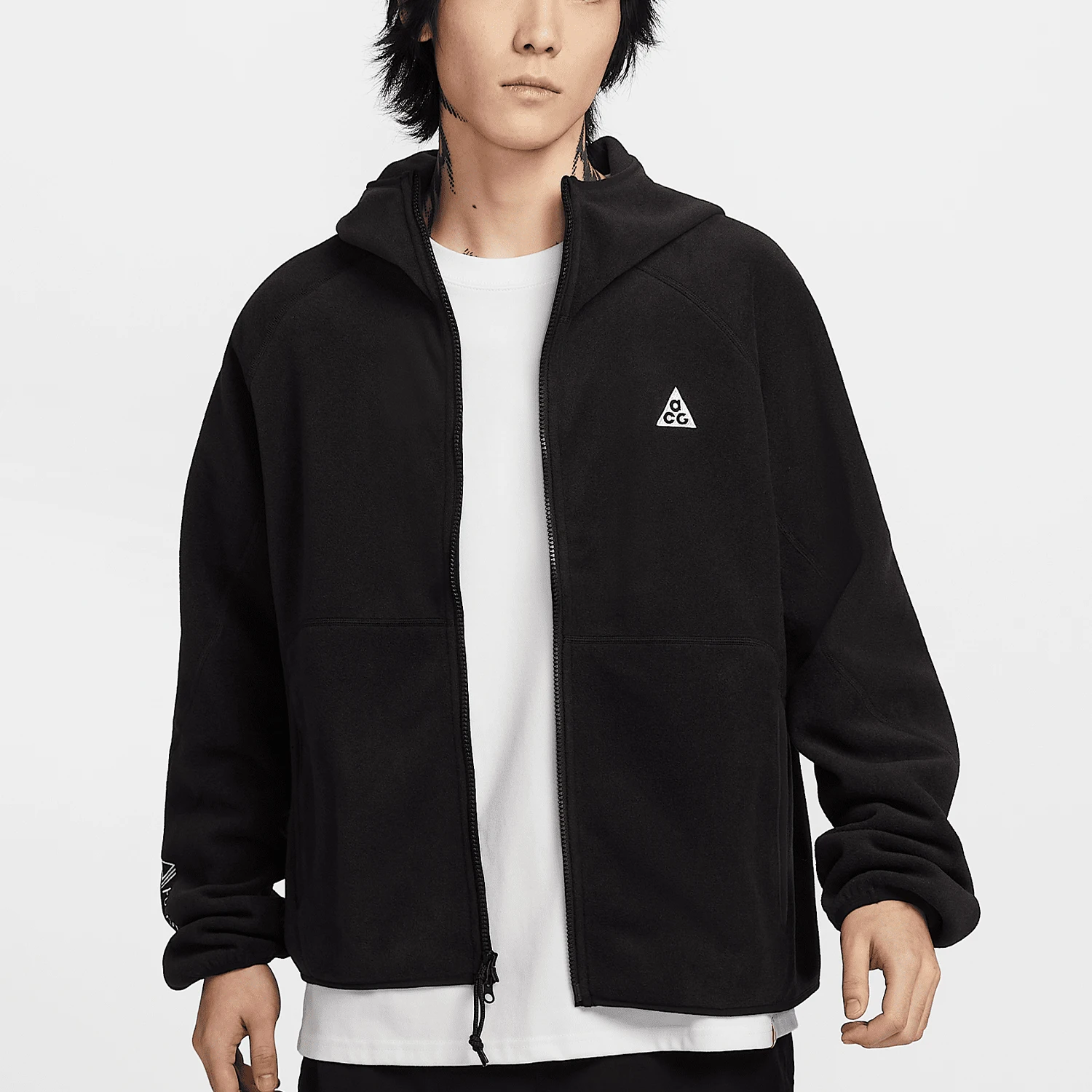Nike Authentic New Men's Fleece Loose Casual Hooded Jacket HJ2461-010