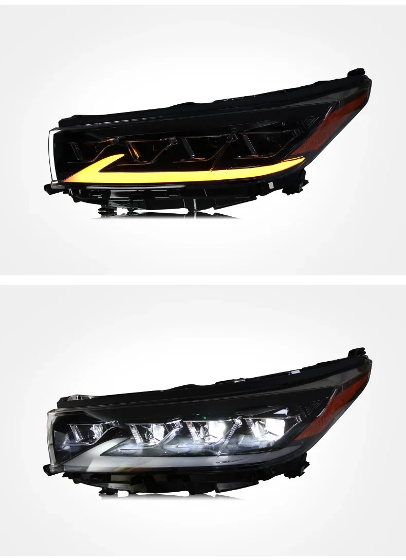 For  Highlander 2018-21 full led DRL daytime running light turn signal lamp Car accessories LED Headlight assembly
