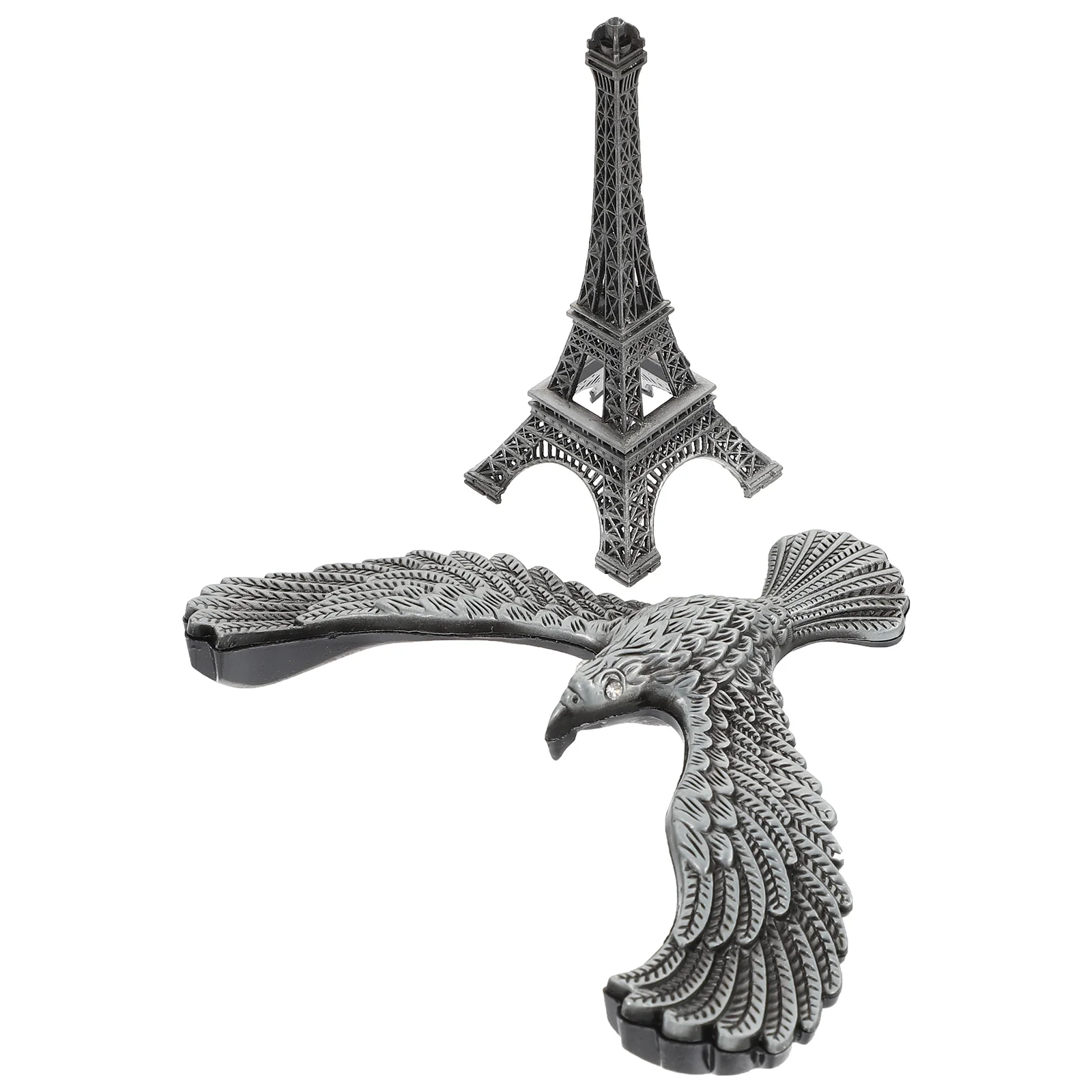 Alloy Balance Bird Alloy Bird Gravity Ornament Balance Bird Ornament Eiffel Tower Balance Eagle Balancing Bird Decor for Office