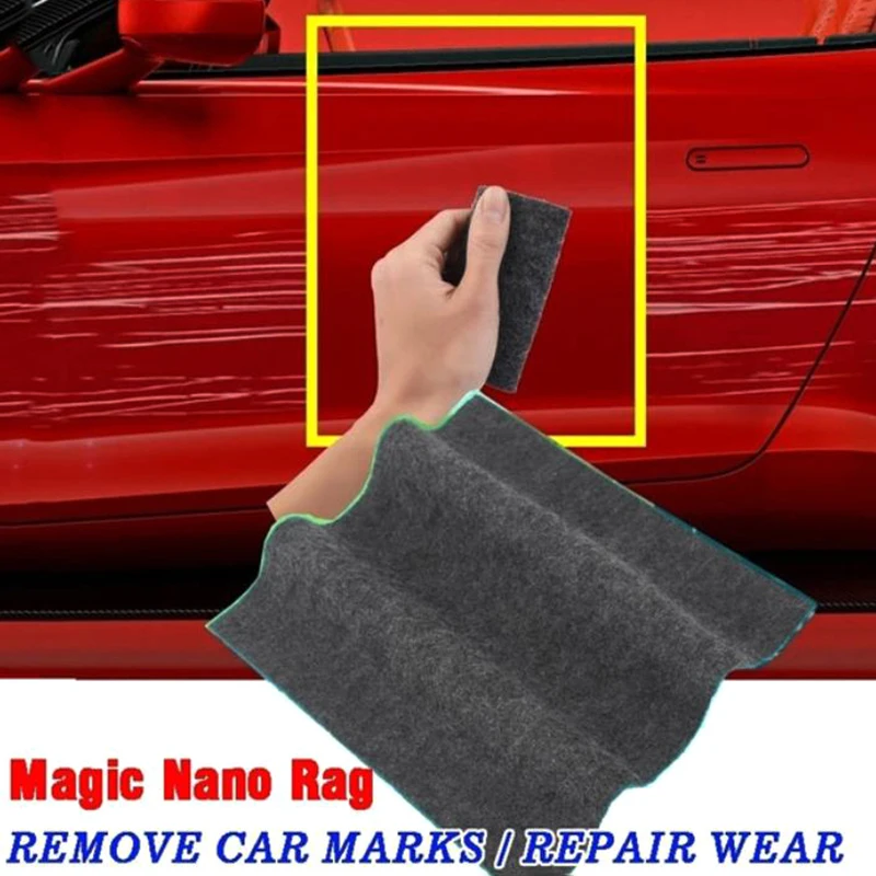 Magic Car Scratch Repair Cloth Nano Cloth Surface Scuffs Fix Car Scratch Remover  Scratch Repair Water Polishing