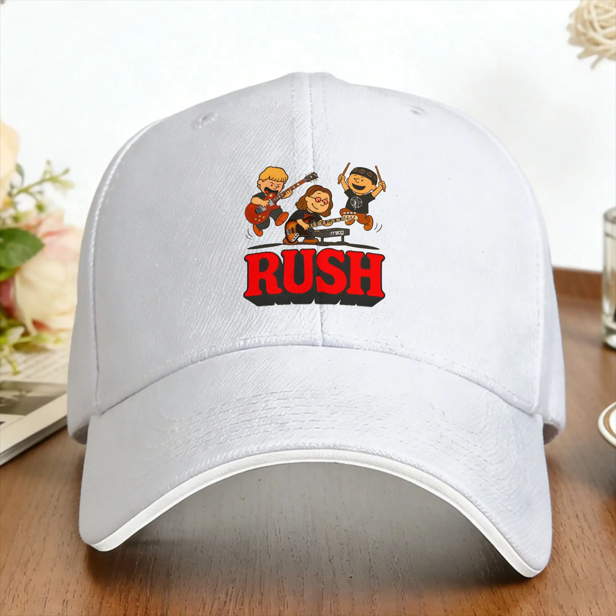 Rush Model Black Tour Concert Casual Baseball Cap Summer Rush Band  Trucker Hat Outdoor Sports Hip Hop Hats Baseball Caps
