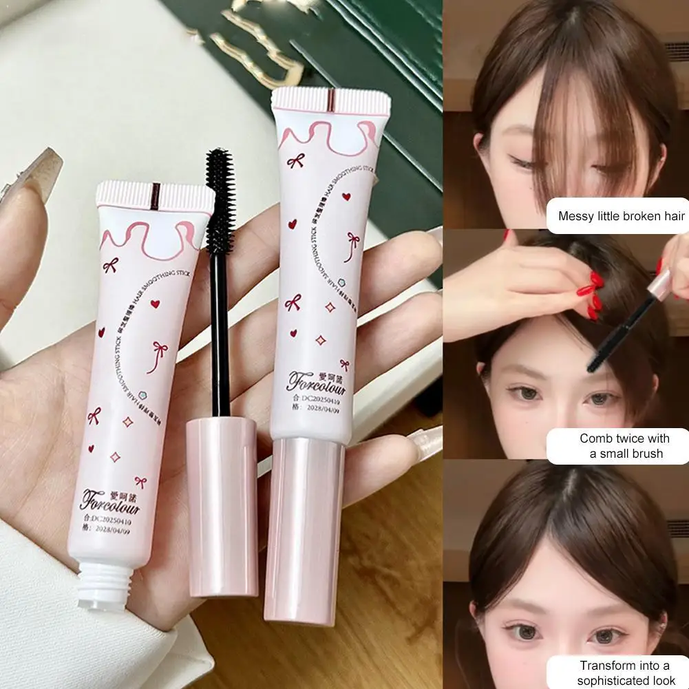 

Портативный воск-стик для укладки волос 15 мл: средство от секущихся кончиков, спрей-фиксатор, крем-стик против пушистости