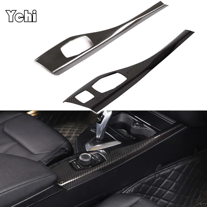 For BMW 1 2 Series F20 F21 F22 F23 116I 118I 2012-2018 ABS Car Central Control Multimedia Button Panel Cover Sticker Accessories