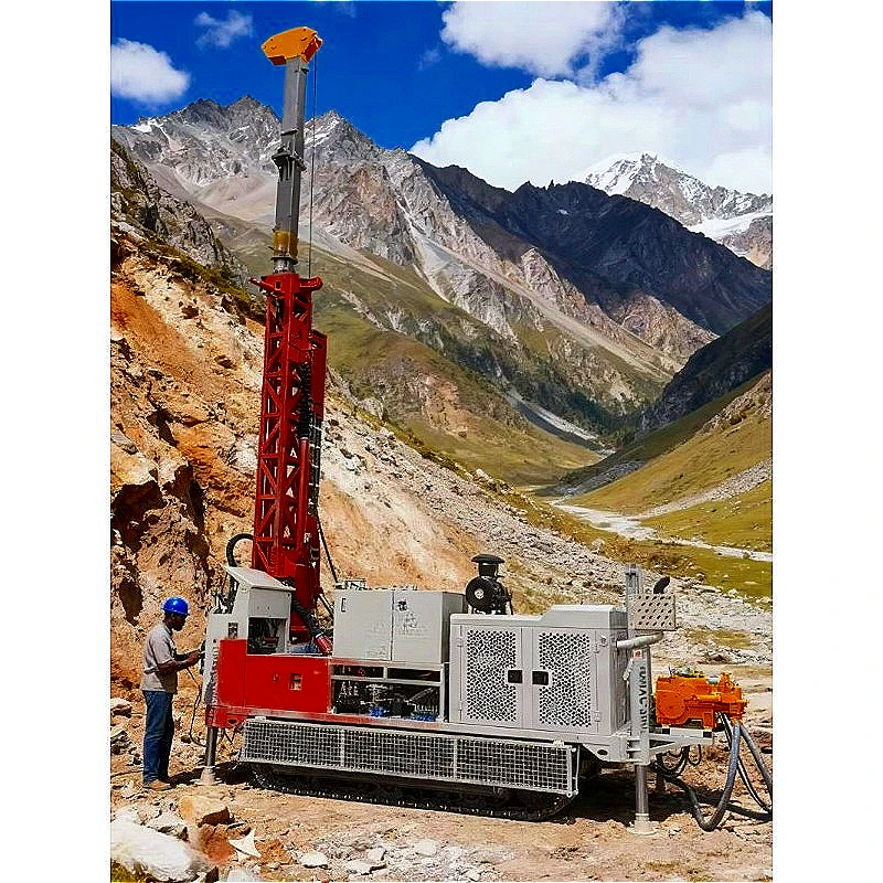 2000m Heavy Duty Deep Core Drill for Large Scale Geological Surveys Customized Hoisting Mechanism Core Sampling Device Hot Sale