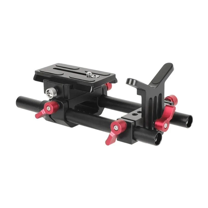 

15mm dual pole system style quick release substrate kit for tripod photography