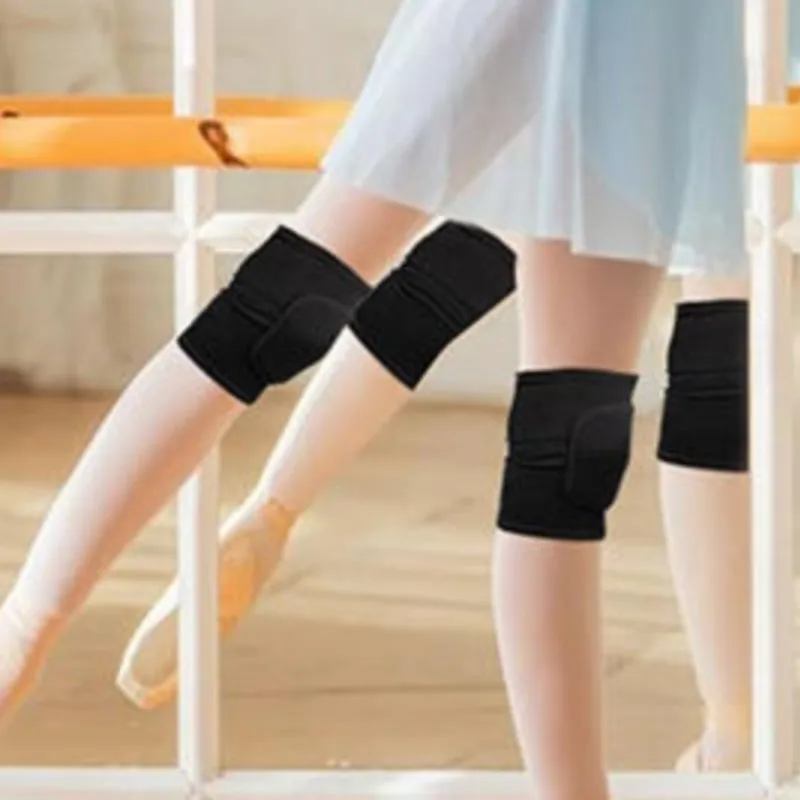 1 Pair Dance Sponge Knee Pad Warm Volleyball Dance Kneel Anti Collision Exercise Thicken Knee Pad Sports Dance Knee Pad Skating