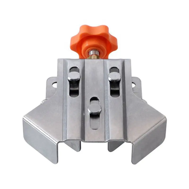 ABNM 5Pcs 90° Right Angle Clamp Quick Positioning Clamp Fixing Clips Fixing Clamp Clips Open Type Stainless Steel Locator