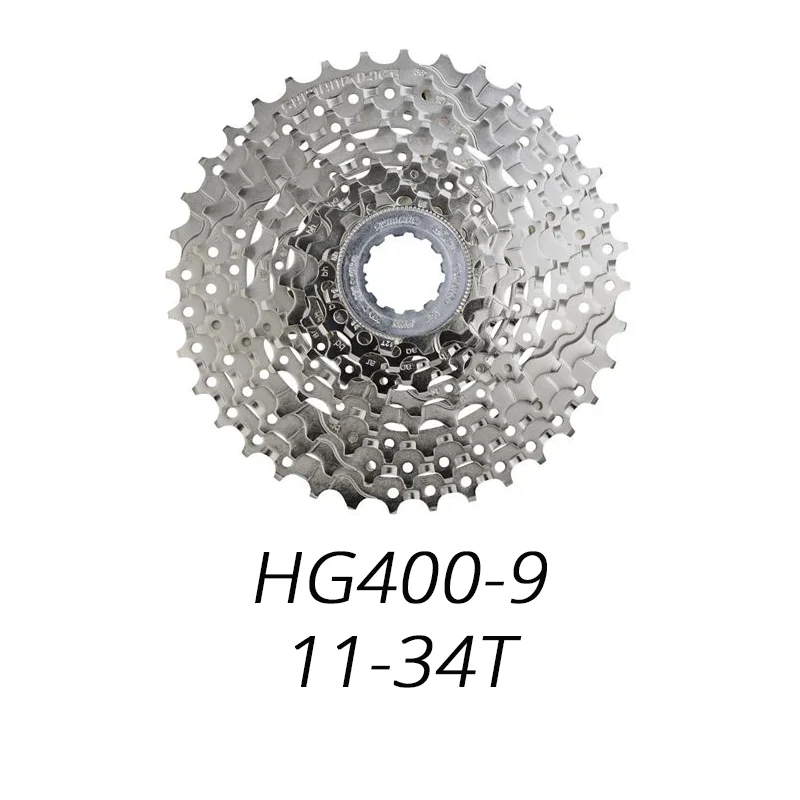 Shimano Alivio M4000 HG400-9 9 Speed Bike Cassette MTB Mountain Bicycle Freewheel HG400 9S 11-25T 11-28T 11-32T 11-34T 11-36T