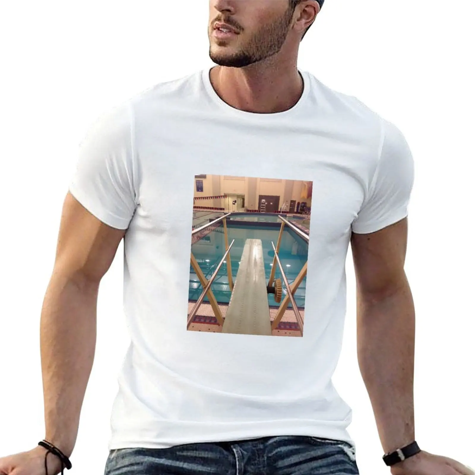 diving board photo T-Shirt Personalized t-shirt Man t-shirt mens graphic t-shirts pack
