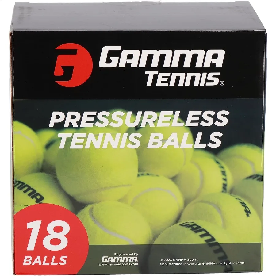 

Коробка для теннисных мячей GAMMA Sports Prurel, идеально подходящая для практики обучения и тренировок с высокопроизводительным войлоком для внутреннего и наружного двора