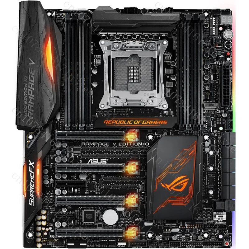 

FOR ASUS ROG Rampage V Edition 10 x99 Motherboard Support 6950X R5E DDR4 128GB