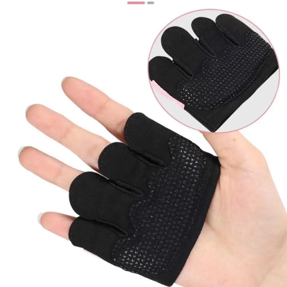 Gym Gloves Fitness Weight Lifting Sports Gloves Thickened Palm Pad Shockproof Non-Slip Half Finger Hand Protector for Men Women