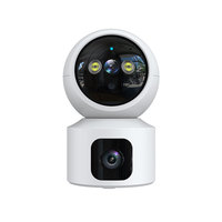 4MP 1080P ICam365 APP Dual Lens Full Color  WIFI PTZ IP Camera AI Humanoid Home Security CCTV Intercom Baby Monitor