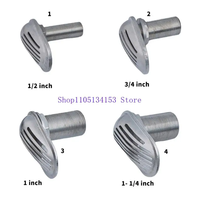 مصفاة مدخل من الفولاذ المقاوم للصدأ ممتازة وسهلة التنظيف من hg89، تمنع الصدأ من السدادات لمختلف السفن #6
