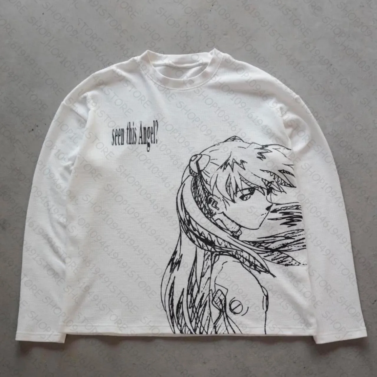 

Gothic Harajuku Vintage Punk Emo Girls Long Sleeve Tee Casual Chic Print Y2K Aesthetic Women Streetwear Fashion Emo Autumn