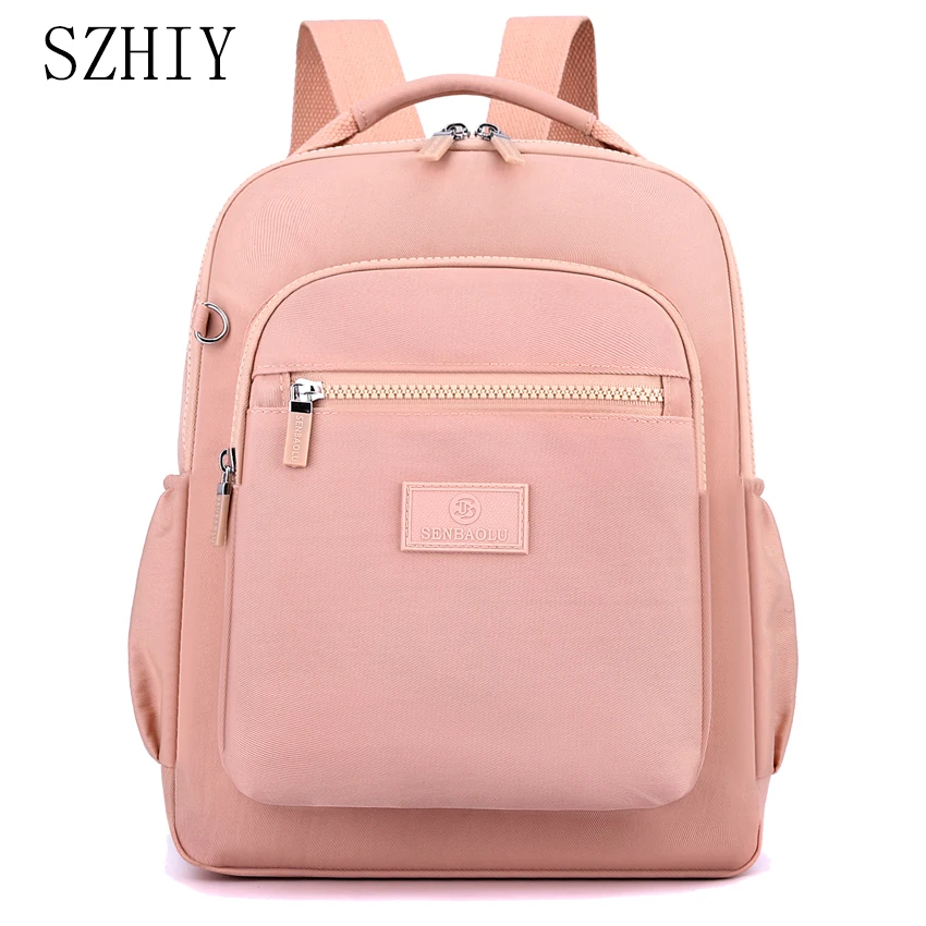 

Travel Backpack for Women with Soft Shoulders Designer Leisure Bag with Multiple Pockets Girl's Backpack Sac A Dos Femmes 2024