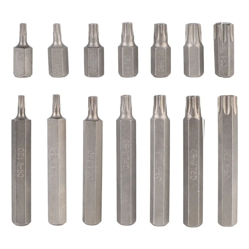40pcs CHROME VANADIUM Batch Head Set Hexagonal Star Torx Socket Bit Sets with Storage Box Socket Head Car Repair Tools