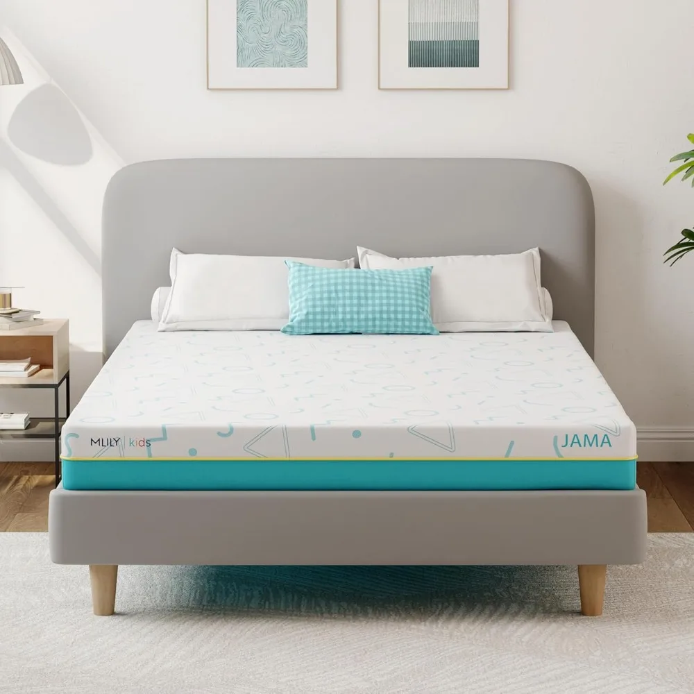 Picture 3: 7 Inch Queen Mattress For Kids Memory Foam Bunk Bed Made In USA With US Foam Global Materials CertiPUR US Certified