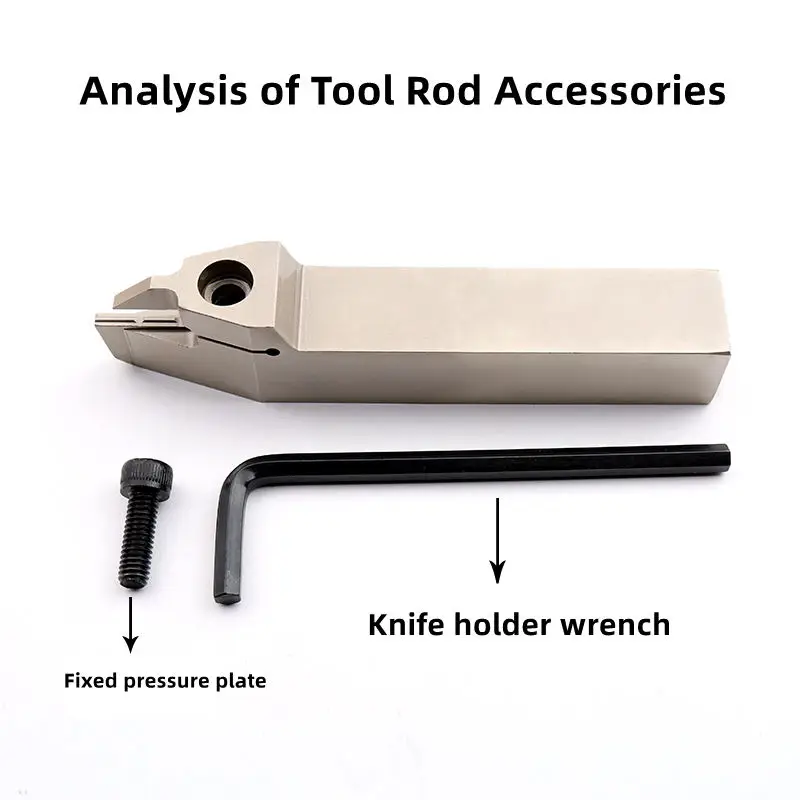 1PC MGENN2020 MGENN2525 2/3/4/5/6mm HSS Grooving Tool Holder CNC Lather Cutter Tool