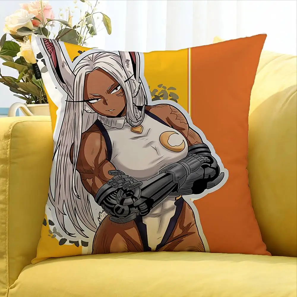 Rabbit Hero Mirko   Various Sizes Square Pillow Case For Car Home Bedchamber Decor