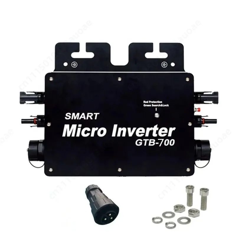 800W Grid Tie Micro Solar Inverter, High Efficiency PV Transformer for Balcony & Garden Home Power Station