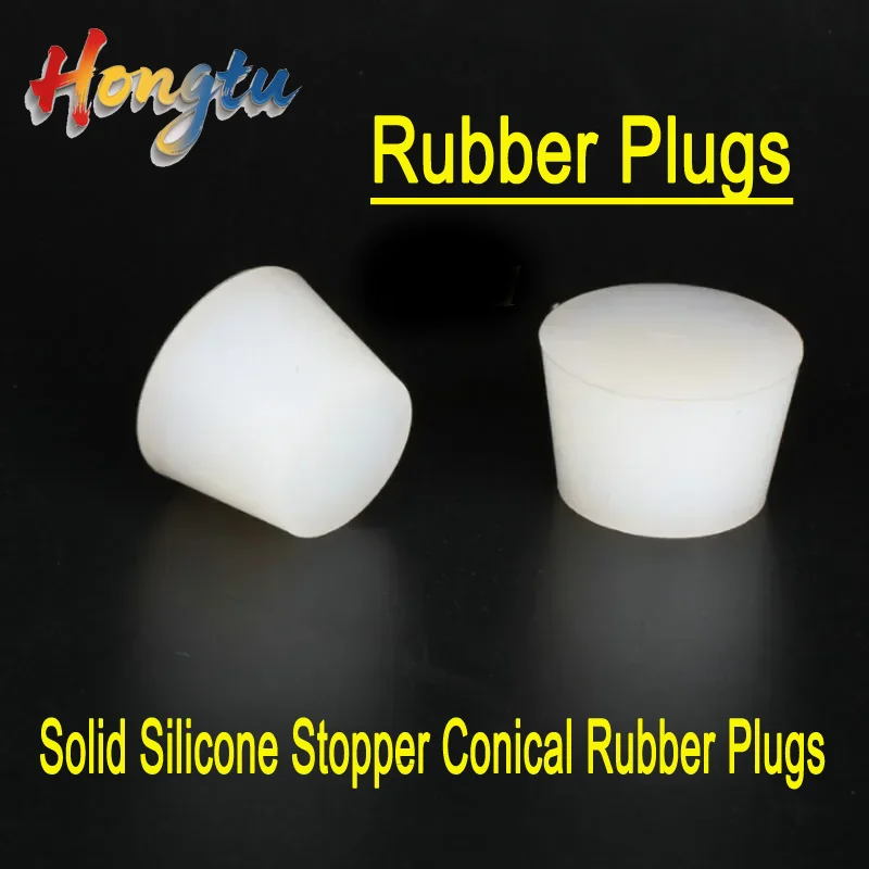 

1Pcs Solid Silicone Stopper Conical Rubber Plugs High Temp Sealing For Electroplating Oxidation Shielding Powder Coating Cover