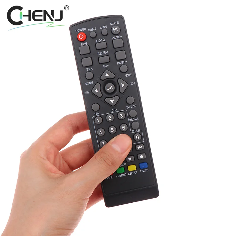 Universal Consumer Electronics Parts TV DVD Remote Controller Household Essential Accessories For DVB-T2