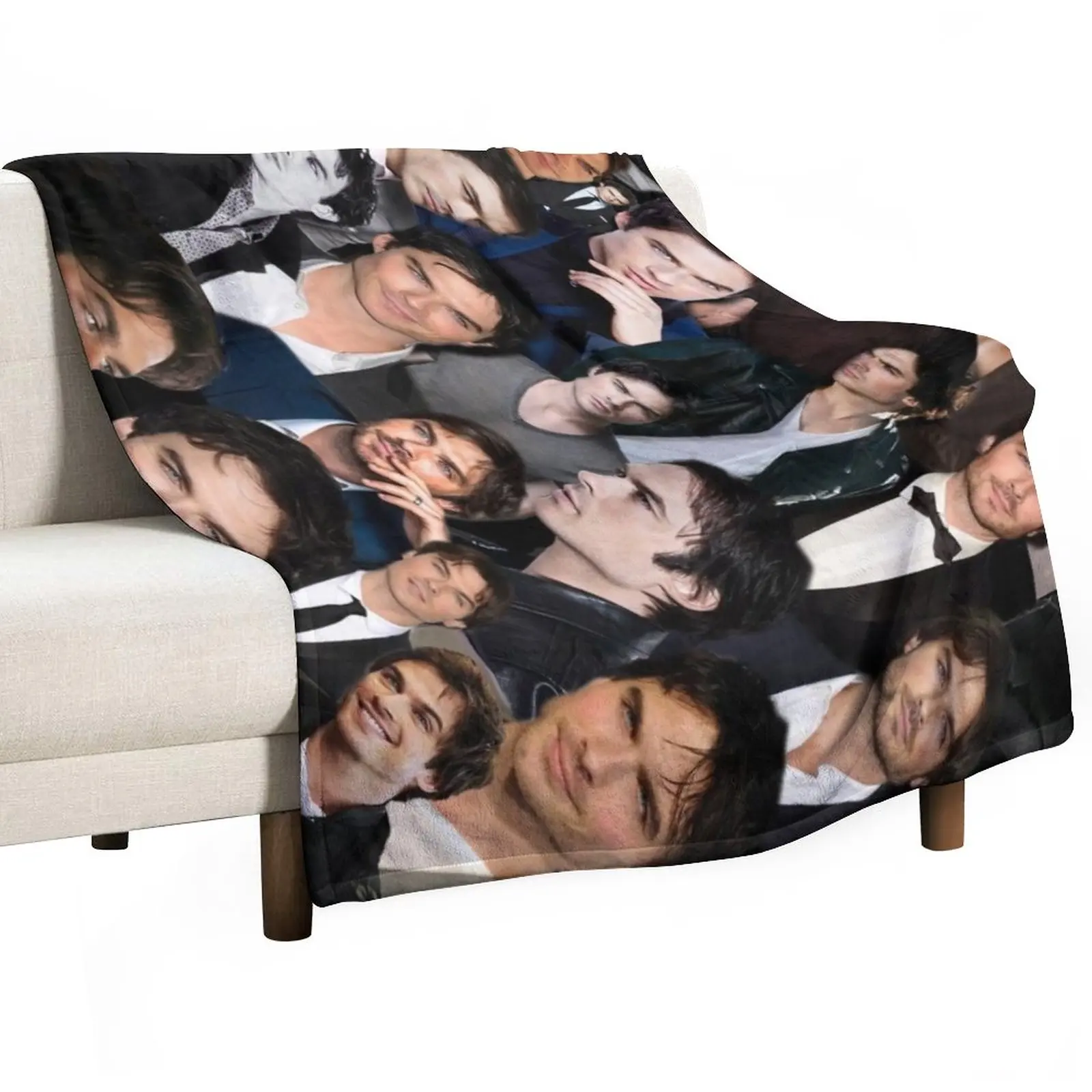 

Ian Somerhalder Editing Throw Blanket Comforter Luxury Brand Blankets