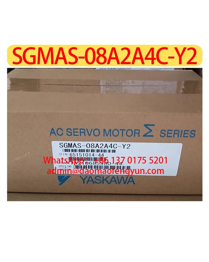 

SGMAS-08A2A4C-Y2 Brand New Servo Motor Original Genuine，Fast shipping，SGMAS 08A2A4C Y2