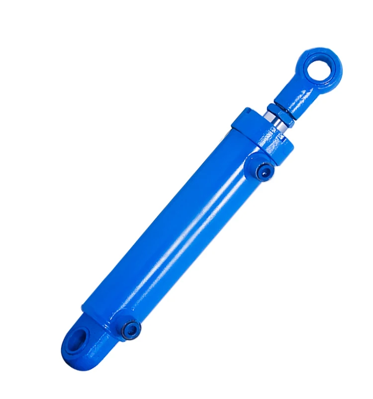 customizable single-acting hydraulic cylinder, hard chrome-plated surface, inner diameter 40mm, stroke 300mm, piston rod 25mm