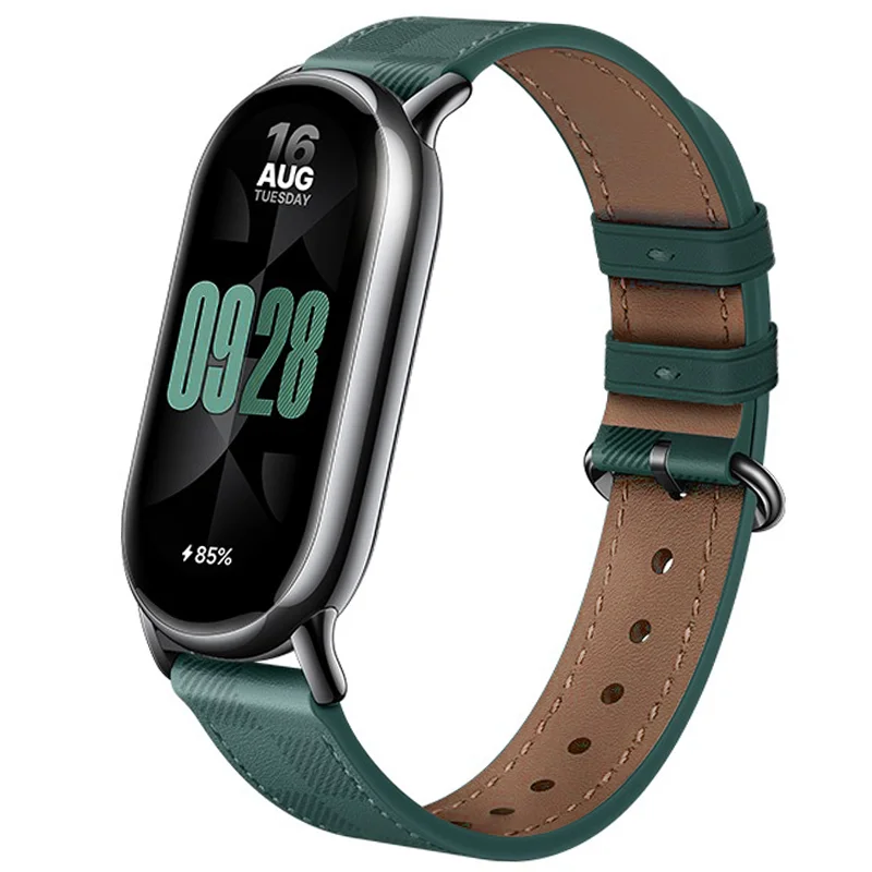 

Original Strap for Xiaomi Mi Band 8 Bracelet Fashion Leather Replacement Wristband Miband 8 NFC Correa Mi Band 8 Canvas Straps